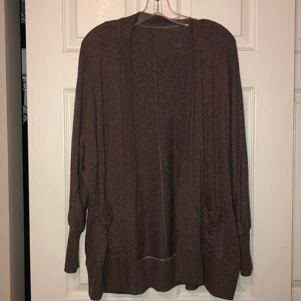 Soft purple cardigan